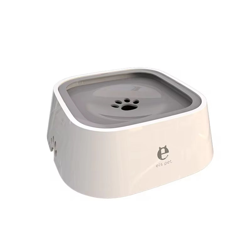 Spill-Proof Floating Dog Water Bowl - Non-Wetting Cat Drinking Dispenser